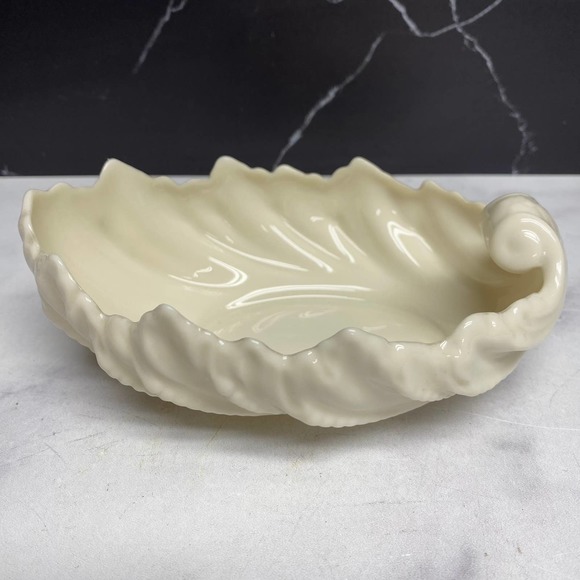 Vintage Lenox Bone China Nautilus Shell Bowl - Picture 2 of 3